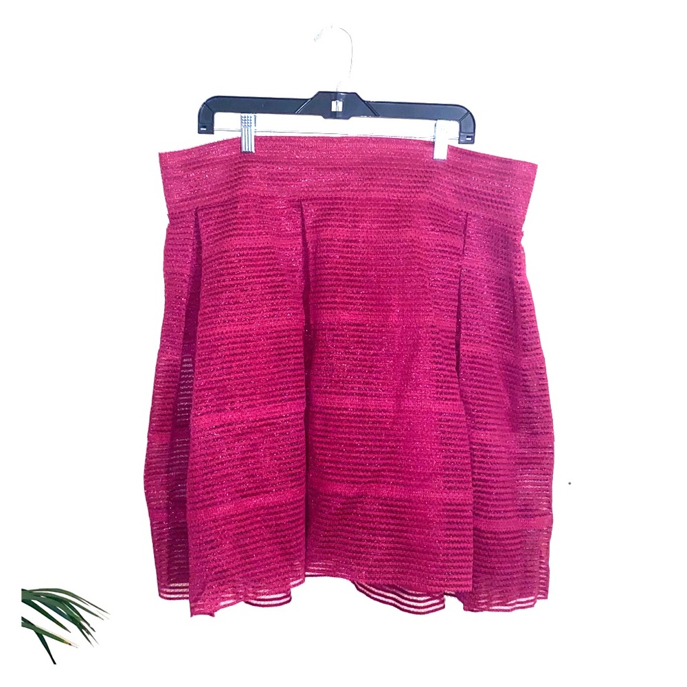 Torrid Pink Midi Skirt